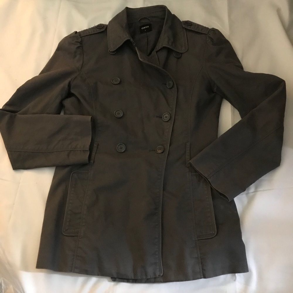 Oasis small gray coat - Picture 2 of 8